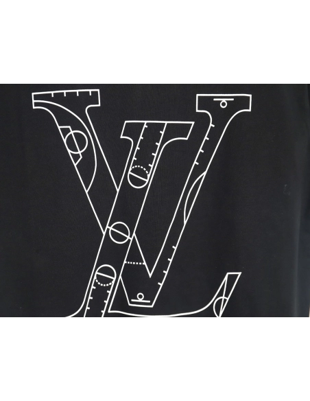 Louis vuitton &amp; NBA joint Logo print short sleeve,Louis Vuitton