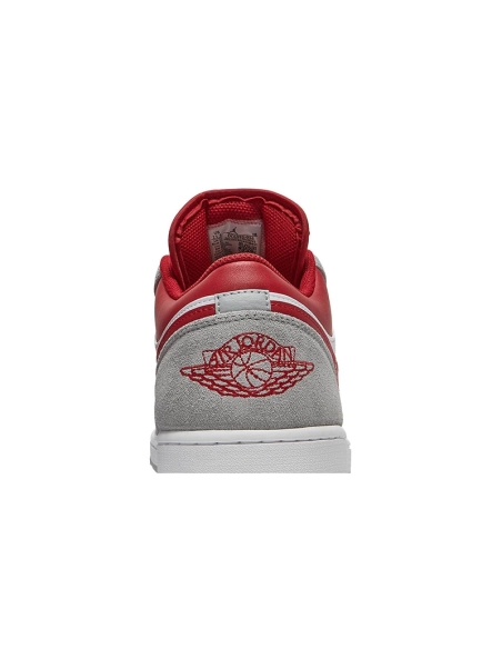AIR JORDAN 1 LOW SE LIGHT SMOKE GREY GYM RED DC6991 016,AIR JORDAN 1 LOW,Air Jordan