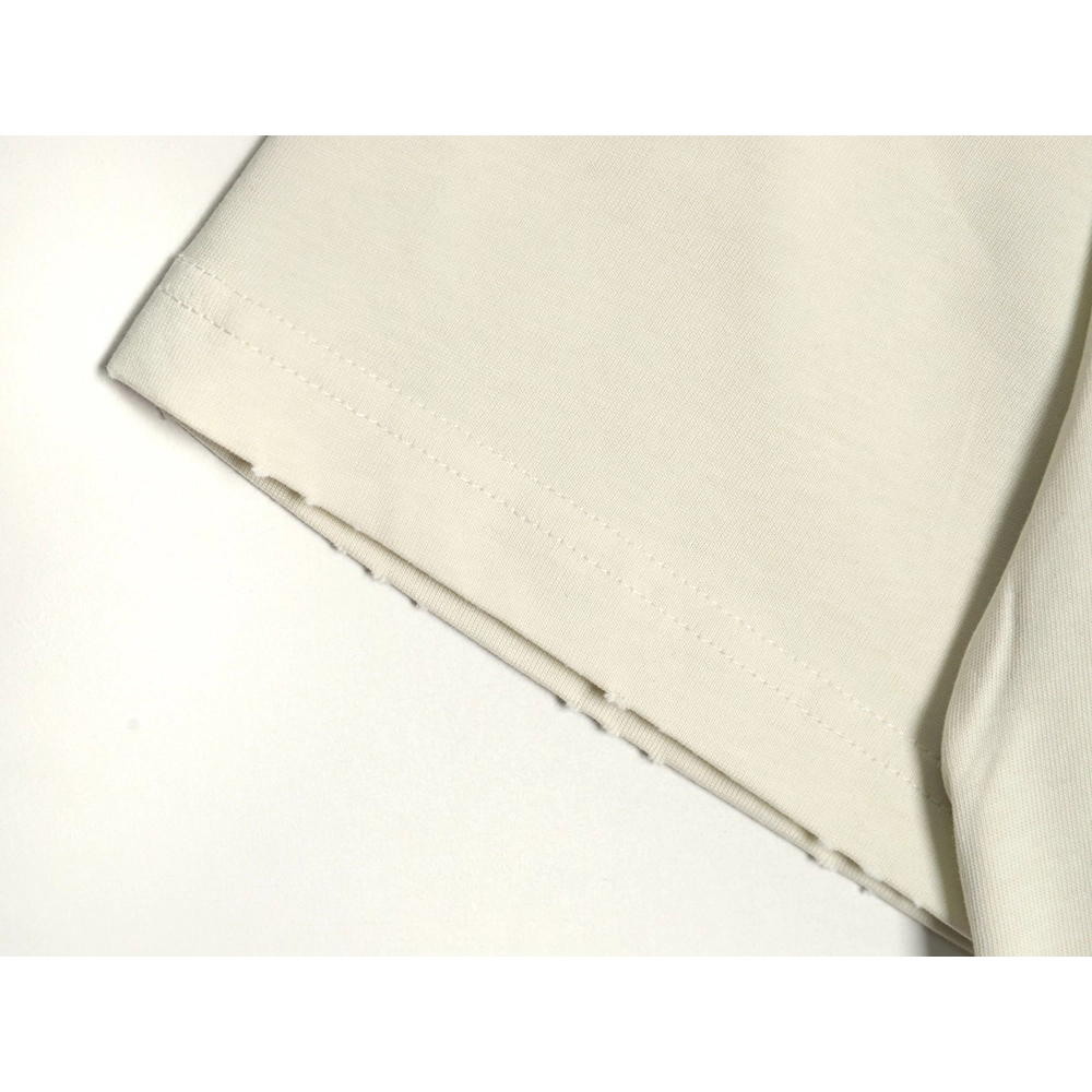 Balenciaga letter foam print washed distressed short-sleeved T-shirt,Balenciaga