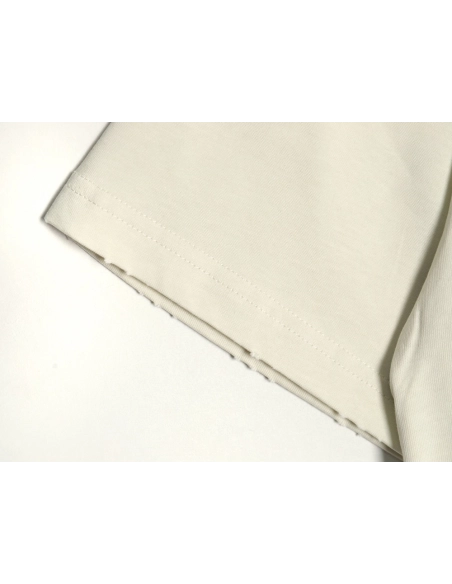 Balenciaga letter foam print washed distressed short-sleeved T-shirt,Balenciaga