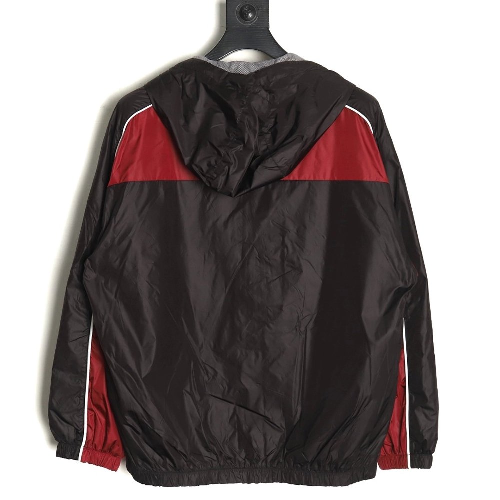 Miu Miu patchwork lettering trench coat,Miu Miu
