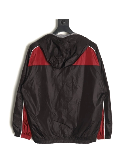 Miu Miu patchwork lettering trench coat,Miu Miu