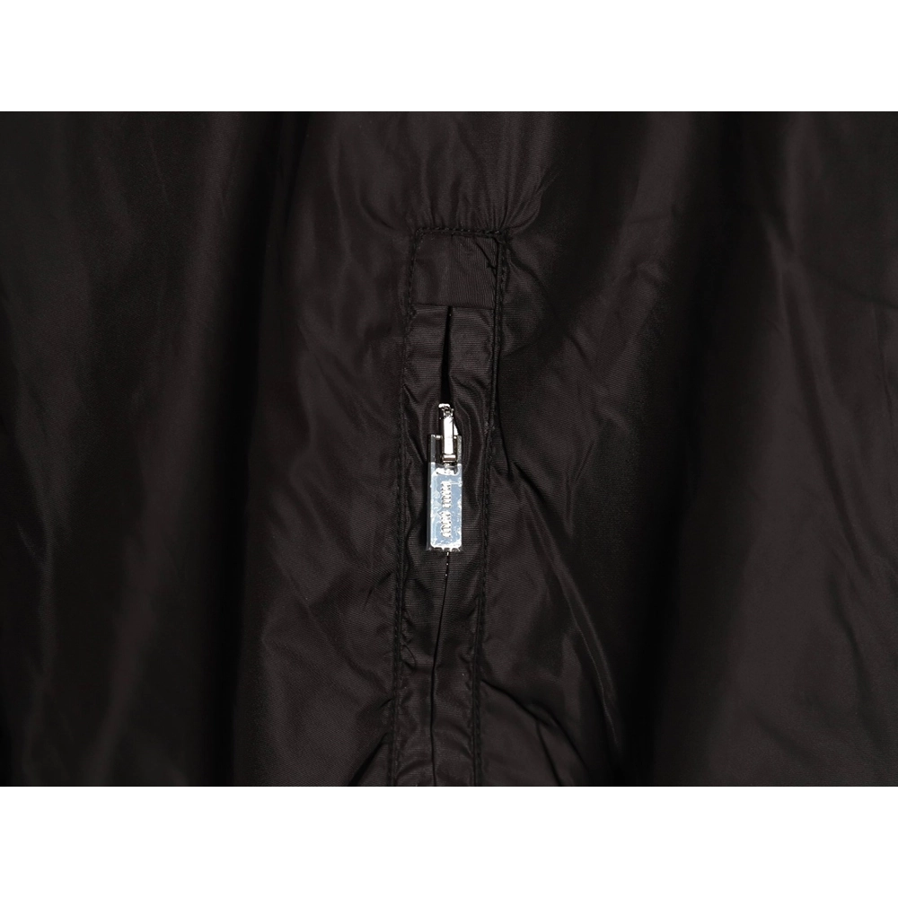 Miu Miu patchwork lettering trench coat TSK1,Miu Miu