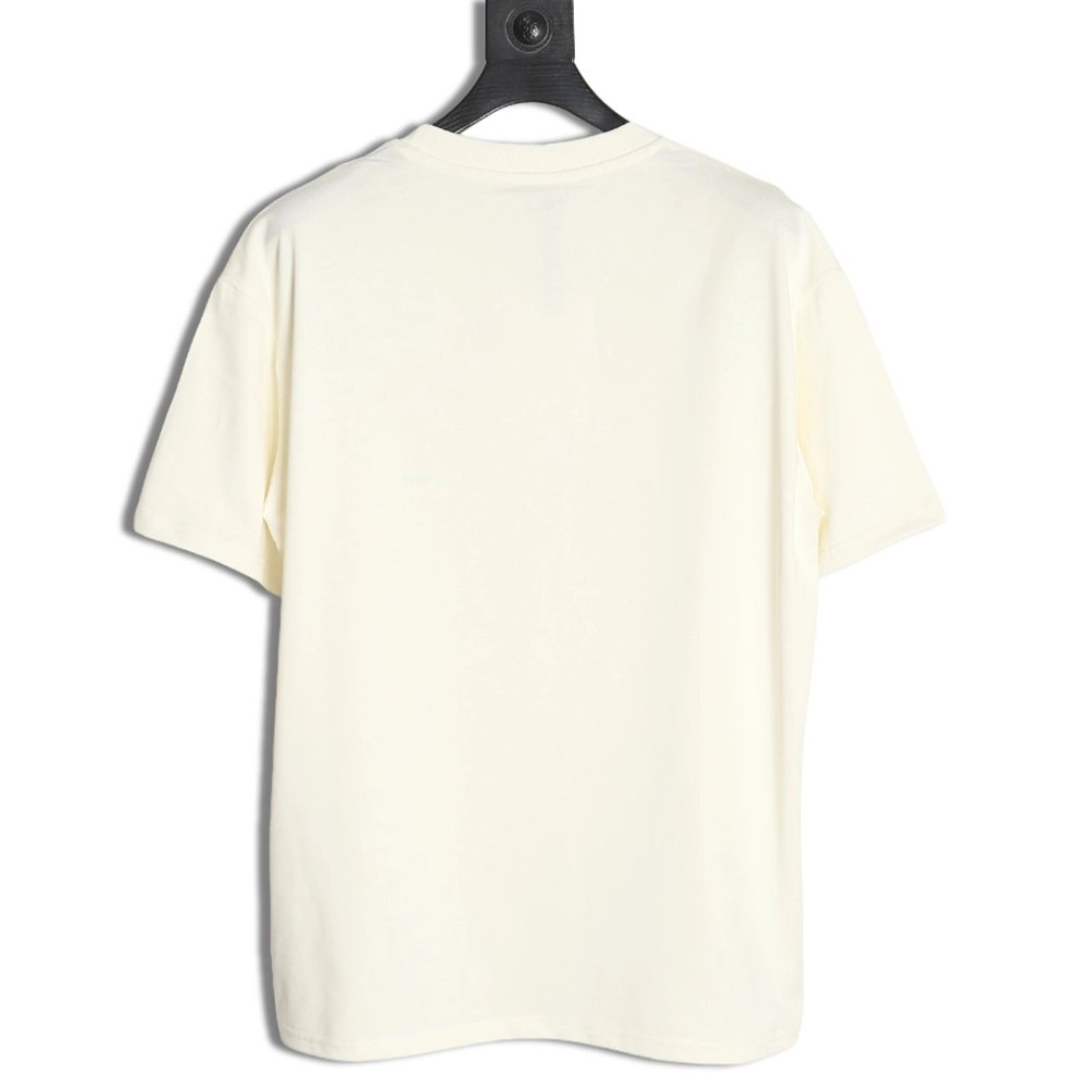 Moncler embroidered letter jacquard short-sleeved T-shirt,Moncler