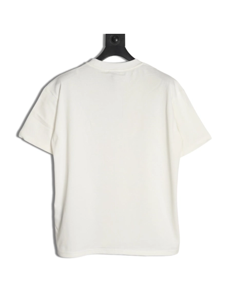 Moncler embroidered letter jacquard short-sleeved T-shirt TSK2,Moncler