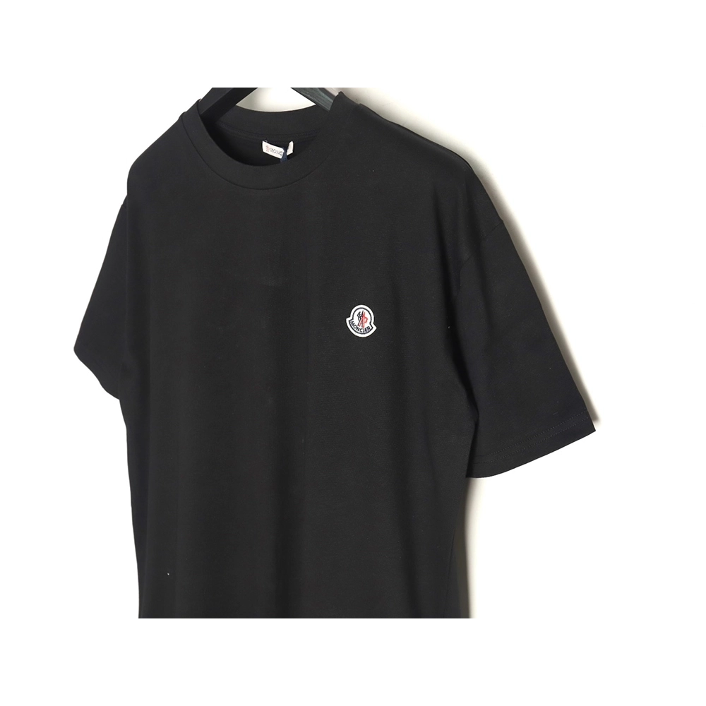 Moncler embroidered letter jacquard short-sleeved T-shirt TSK3,Moncler