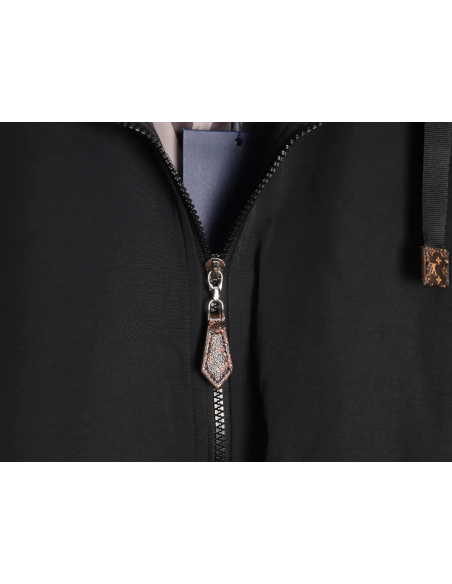 Louis Vuitton monogram patchwork trench coat zipper jacket,Louis Vuitton