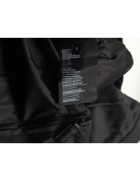 Prada Letters Logo Half Zip Hooded Jacket,Prada