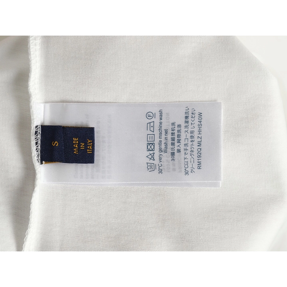 Louis Vuitton Double Dog Logo Short Sleeve T-Shirt,Louis Vuitton