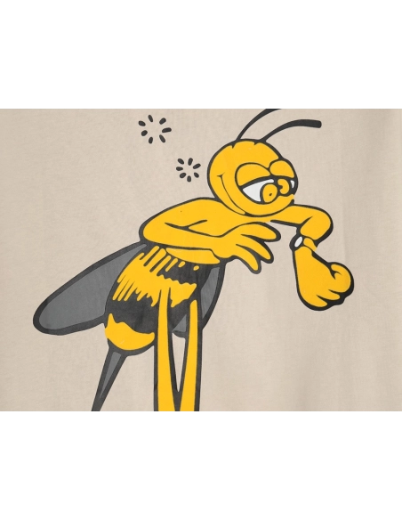 Burberry Bee Flocked Short Sleeve T-Shirt,Burberry