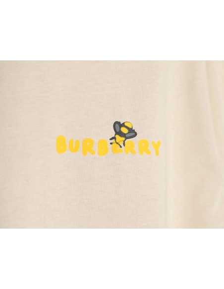 Burberry Bee Flocked Short Sleeve T-Shirt,Burberry