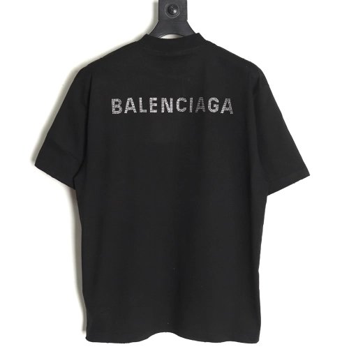 Balenciaga hot diamond short-sleeved T-shirt,Balenciaga
