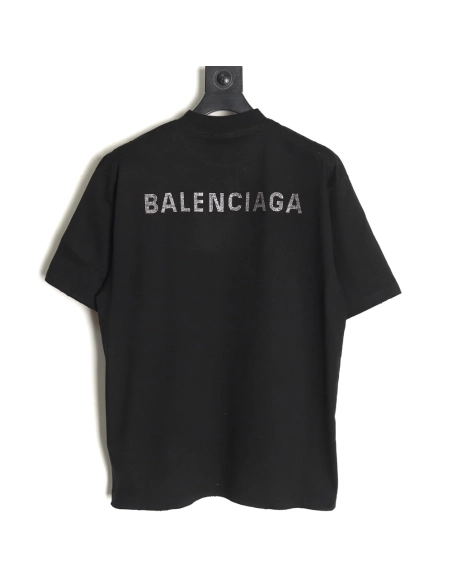 Balenciaga hot diamond short-sleeved T-shirt,Balenciaga