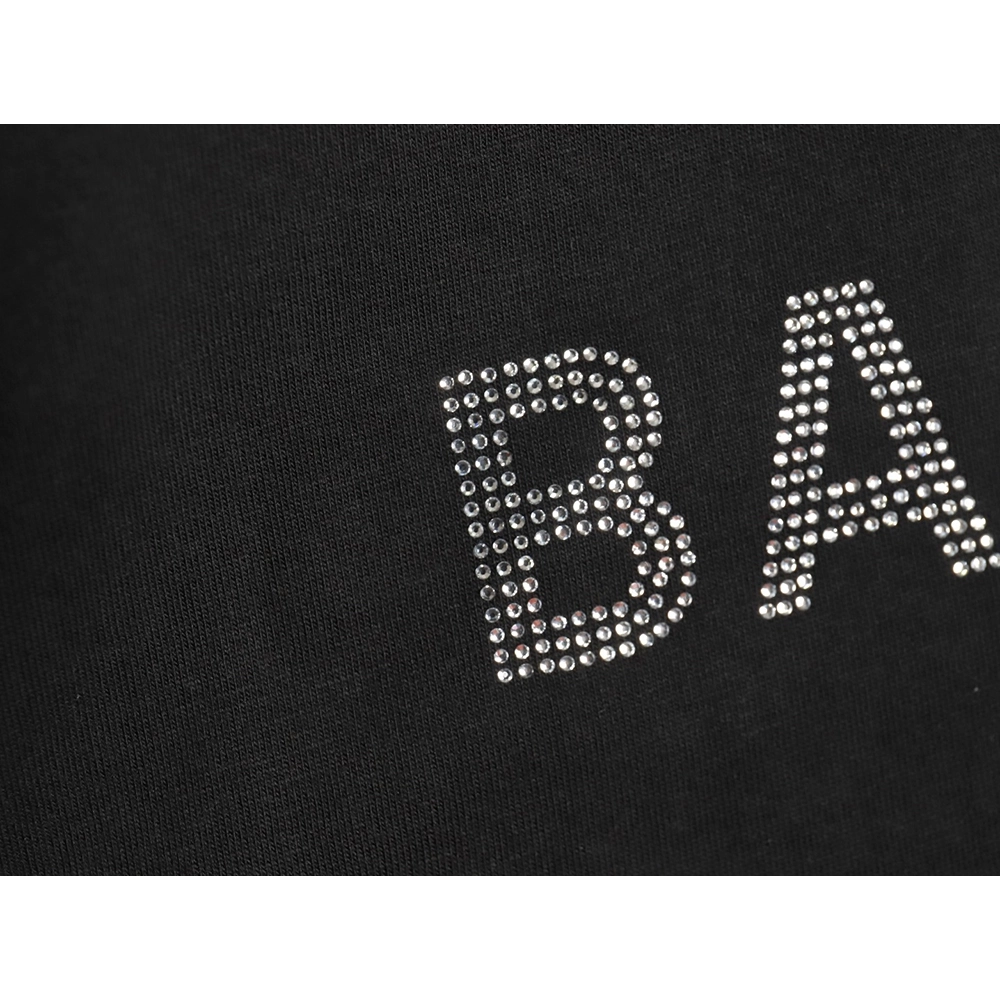Balenciaga hot diamond short-sleeved T-shirt,Balenciaga