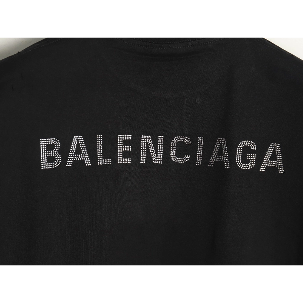 Balenciaga hot diamond short-sleeved T-shirt,Balenciaga