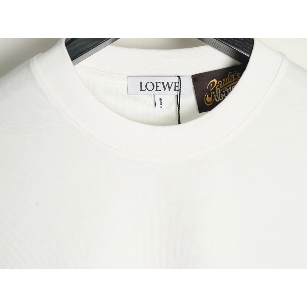 Loewe Towel Embroidered Short Sleeve T-Shirt,Loewe