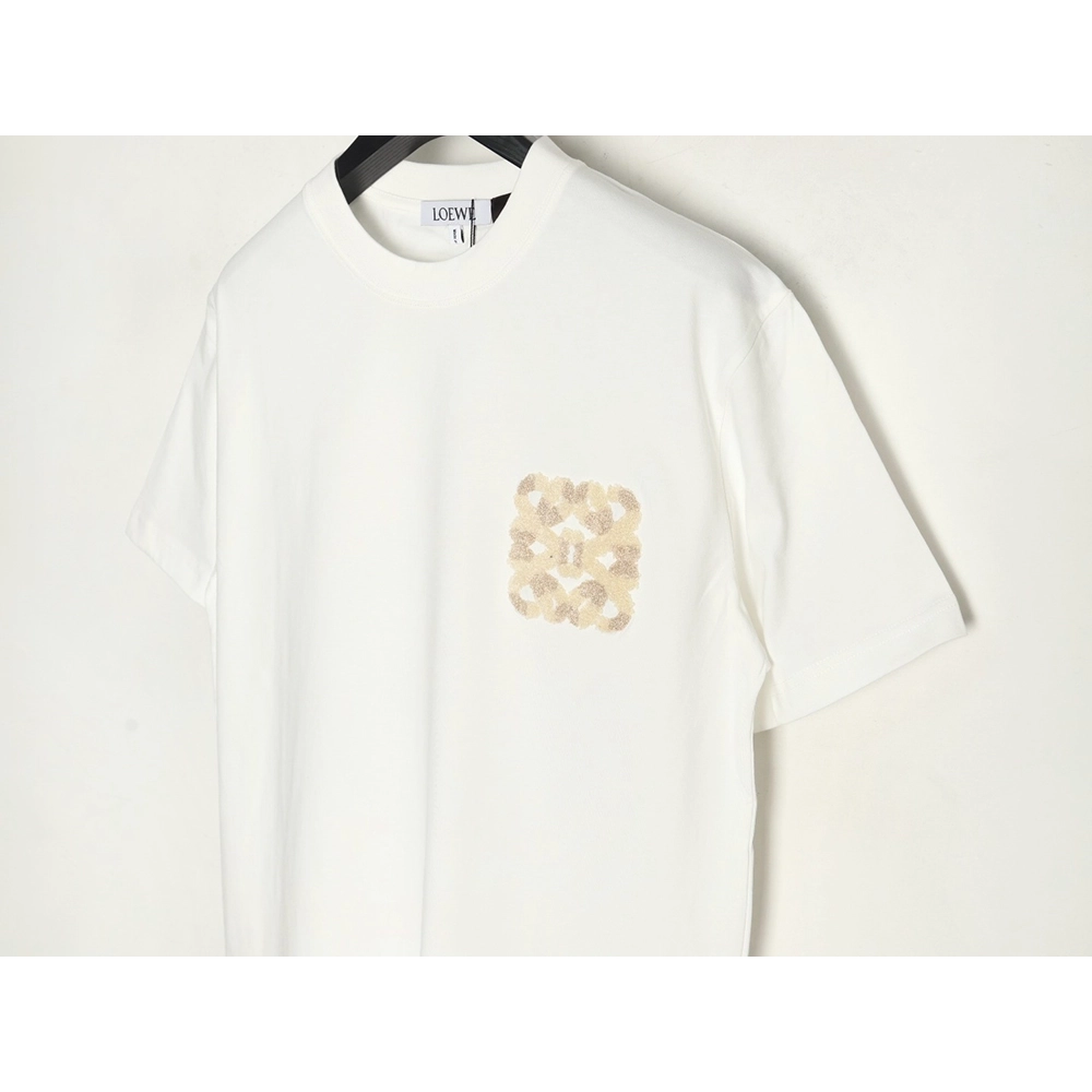 Loewe Towel Embroidered Short Sleeve T-Shirt,Loewe