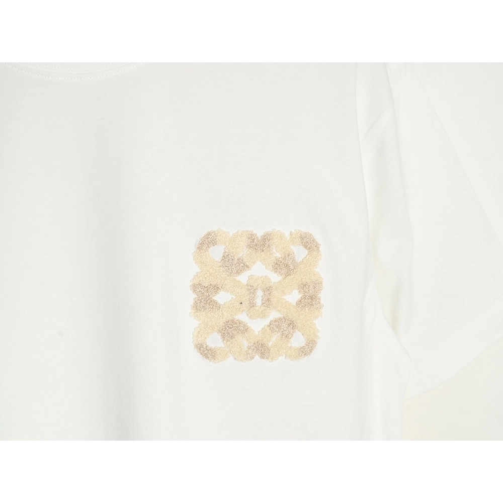 Loewe Towel Embroidered Short Sleeve T-Shirt,Loewe