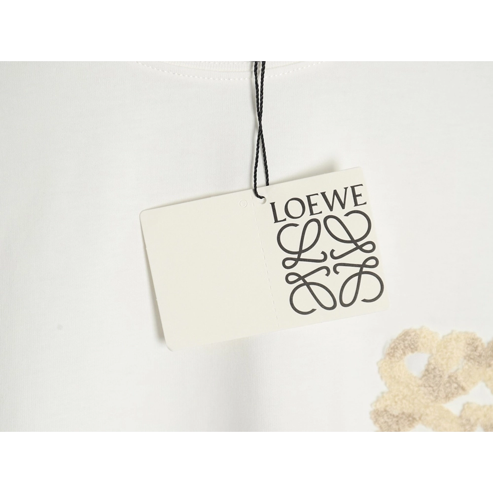 Loewe Towel Embroidered Short Sleeve T-Shirt,Loewe