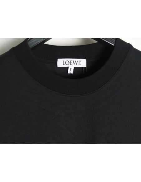 Loewe Towel Embroidered Short Sleeve T-Shirt TSK1,Loewe