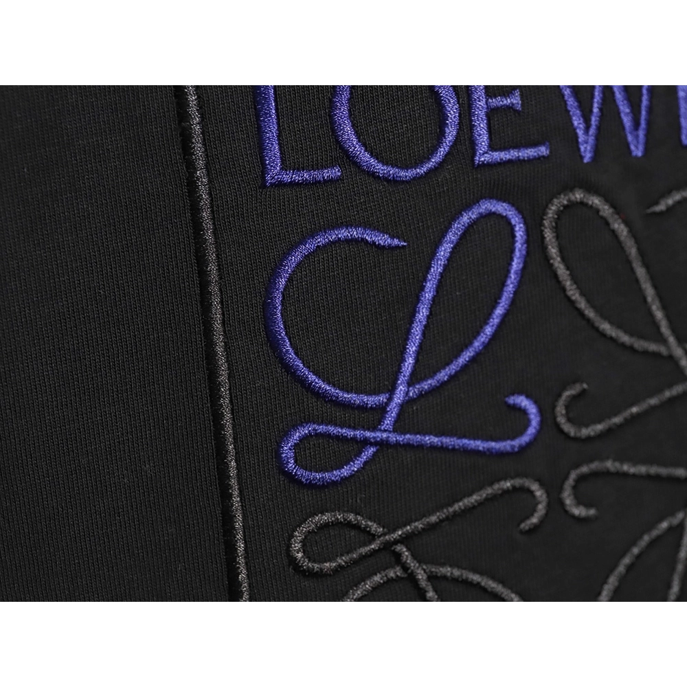 Loewe Pocket Logo Embroidered Short Sleeve T-Shirt TSK1,Loewe