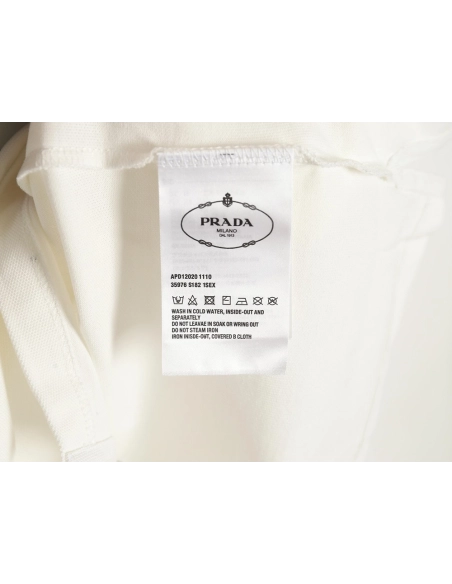 Prada Striped Polo Short Sleeve,Prada