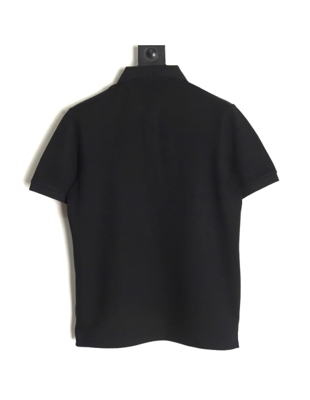 Dior square logo CD embroidered letters short-sleeved polo shirt TSK1,Dior