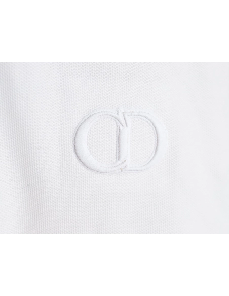 Dior classic CD embroidered short-sleeved polo shirt,Dior