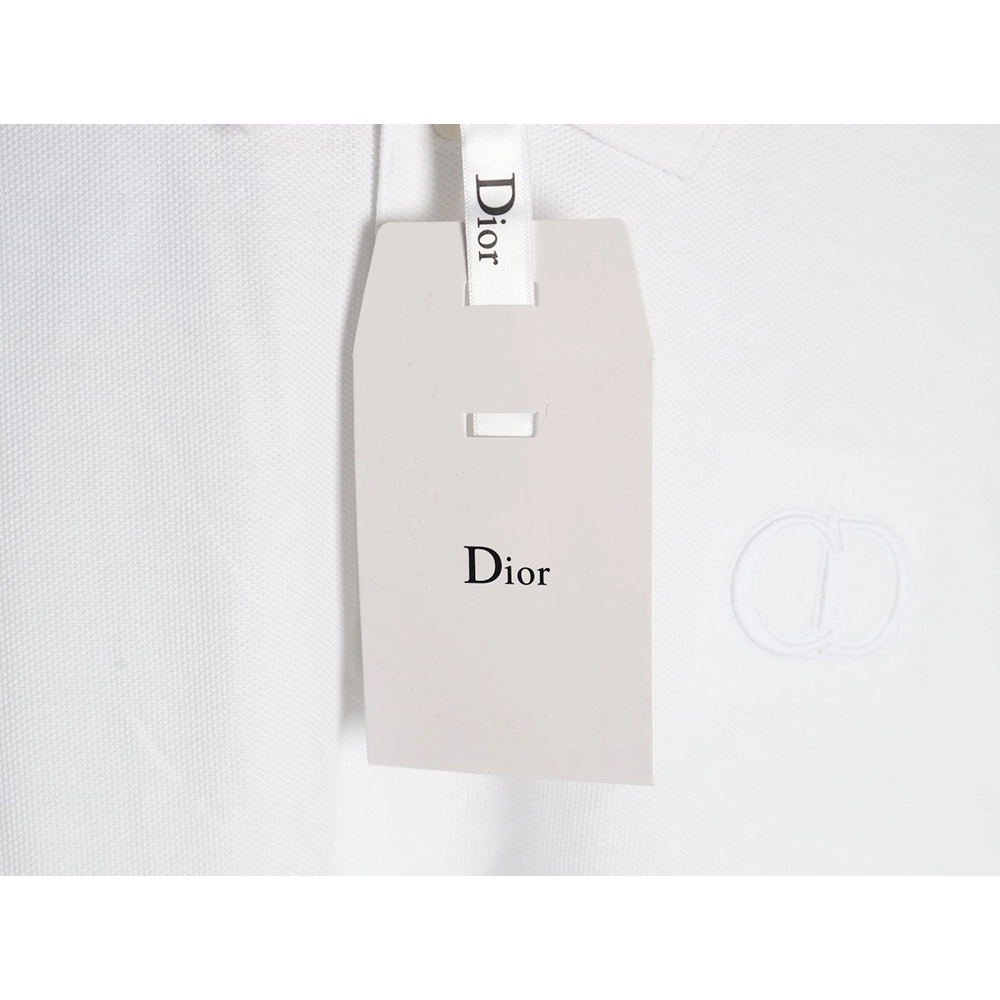 Dior classic CD embroidered short-sleeved polo shirt,Dior