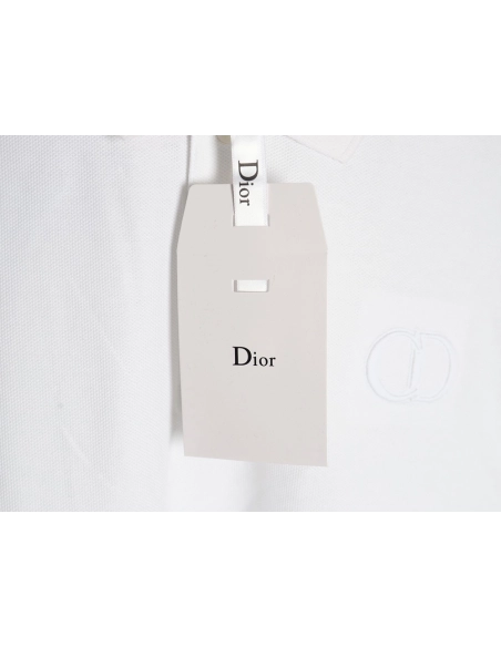 Dior classic CD embroidered short-sleeved polo shirt,Dior