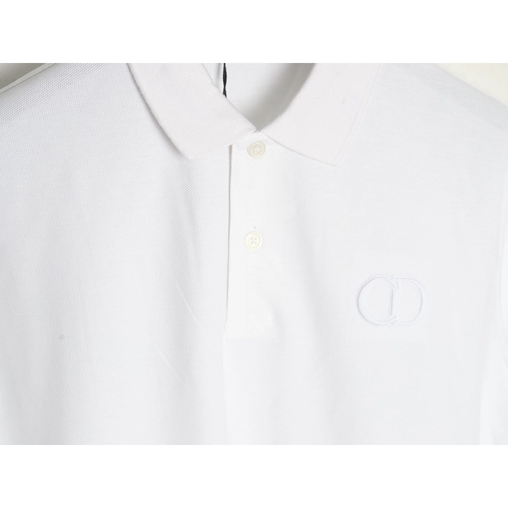 Dior classic CD embroidered short-sleeved polo shirt,Dior
