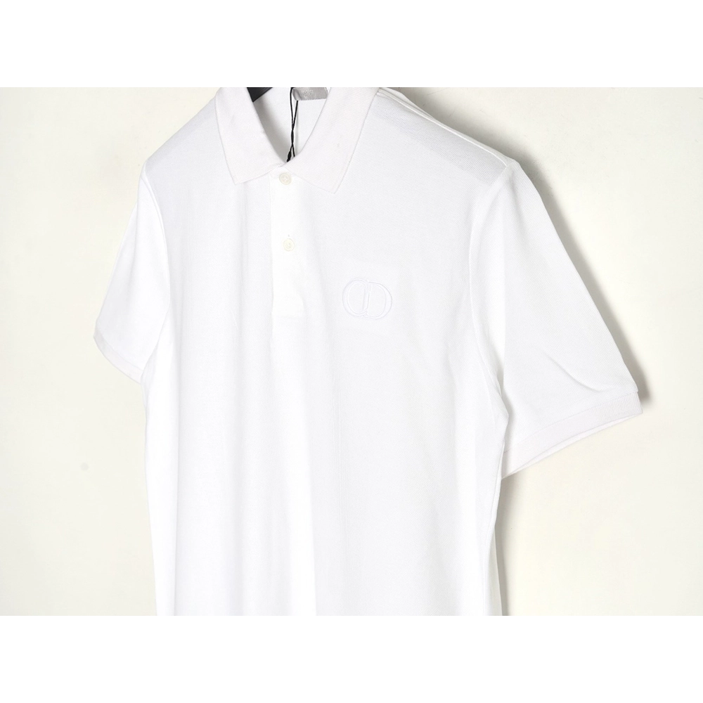 Dior classic CD embroidered short-sleeved polo shirt,Dior
