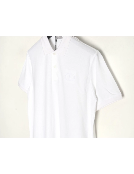 Dior classic CD embroidered short-sleeved polo shirt,Dior