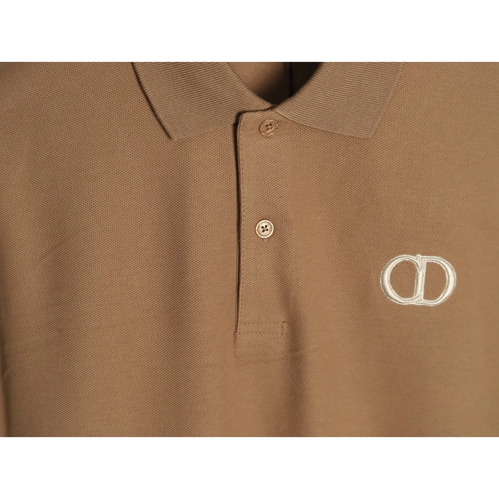 Dior classic CD embroidered short-sleeved polo shirt TSK1,Dior