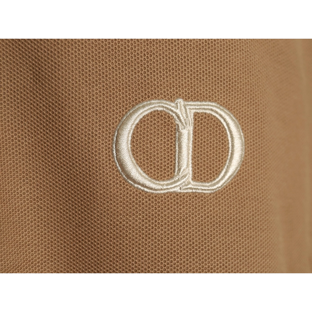Dior classic CD embroidered short-sleeved polo shirt TSK1,Dior