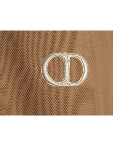 Dior classic CD embroidered short-sleeved polo shirt TSK1,Dior