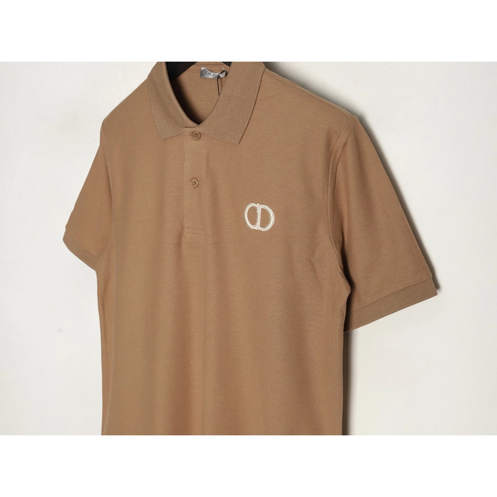 Dior classic CD embroidered short-sleeved polo shirt TSK1,Dior