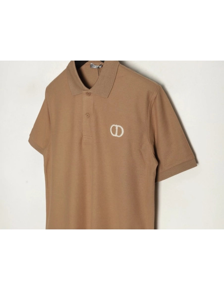Dior classic CD embroidered short-sleeved polo shirt TSK1,Dior