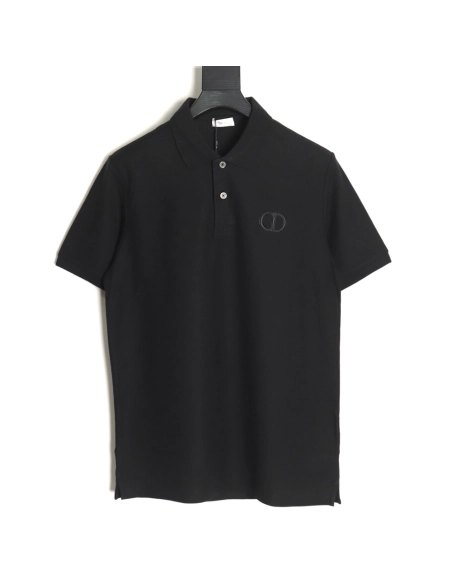 Dior classic CD embroidered short-sleeved polo shirt TSK2,Dior