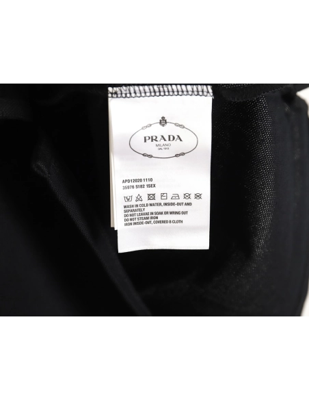 Prada Striped Polo Short Sleeve TSK1,Prada