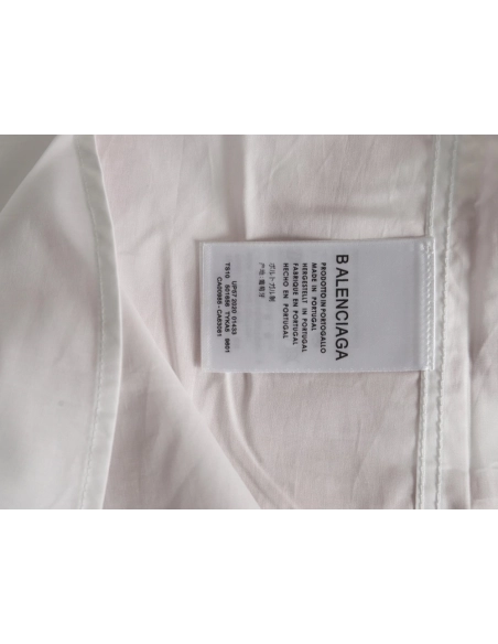 Balenciaga embroidered logo shirt,Balenciaga
