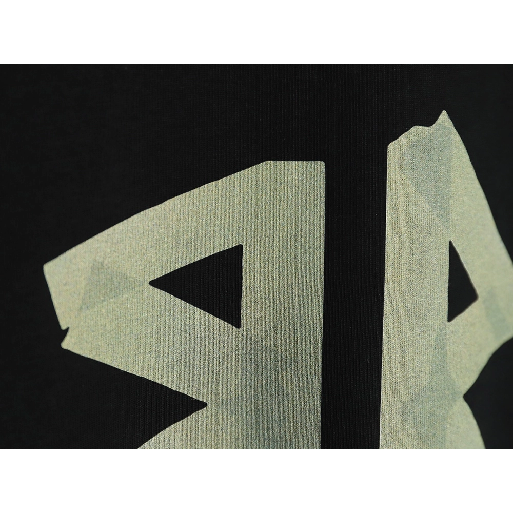 Balenciaga Yellow Tape Double B Letter Short Sleeve TSK1,Balenciaga