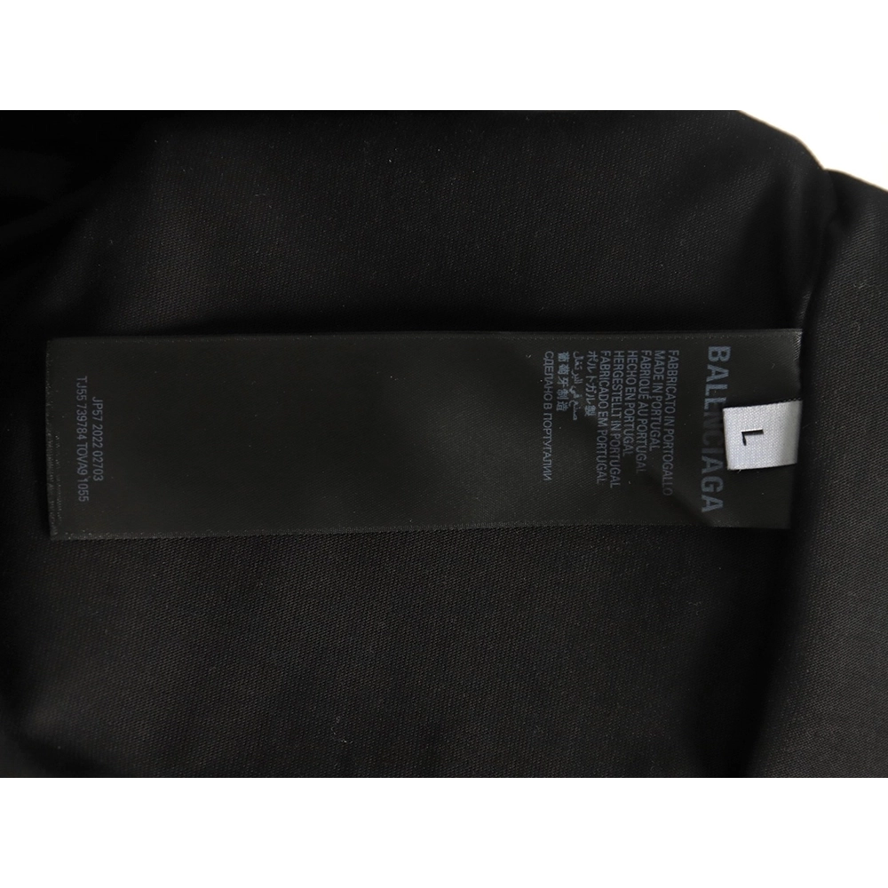 Balenciaga chest patch embroidered shortsleeved Tshirt,Balenciaga T Shirt,Tshirt,APPAREL