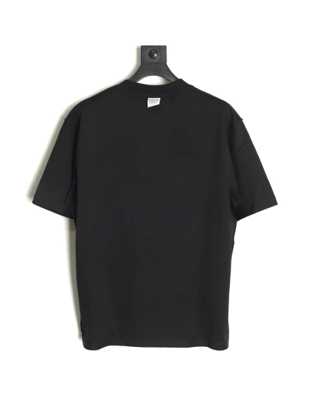 Balenciaga Chest Lettering Logo Embroidered Short Sleeve TShirt,Balenciaga T Shirt,Tshirt,APPAREL