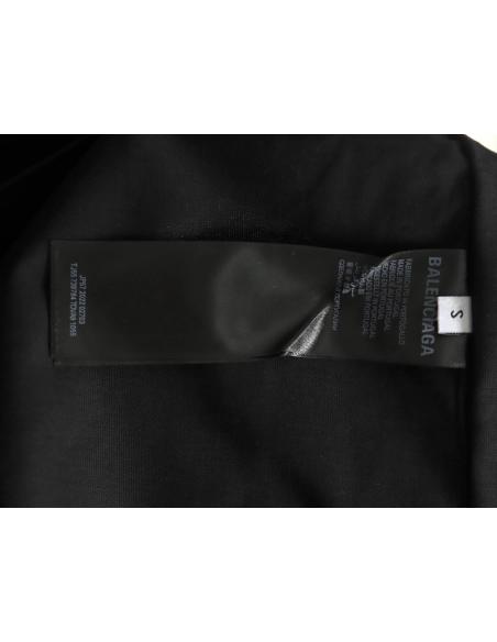 Balenciaga Chest Lettering Logo Embroidered Short Sleeve TShirt,Balenciaga T Shirt,Tshirt,APPAREL