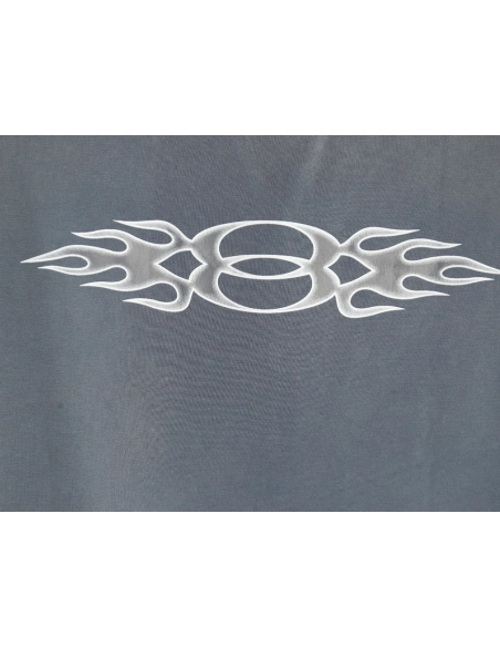 Balenciaga flame print short sleeve Tshirt,Balenciaga T Shirt,Tshirt,APPAREL