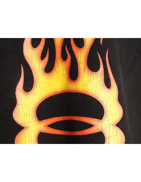 Balenciaga flame print short sleeve Tshirt,Balenciaga T Shirt,Tshirt,APPAREL