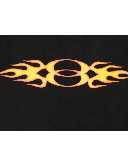 Balenciaga flame print short sleeve Tshirt,Balenciaga T Shirt,Tshirt,APPAREL