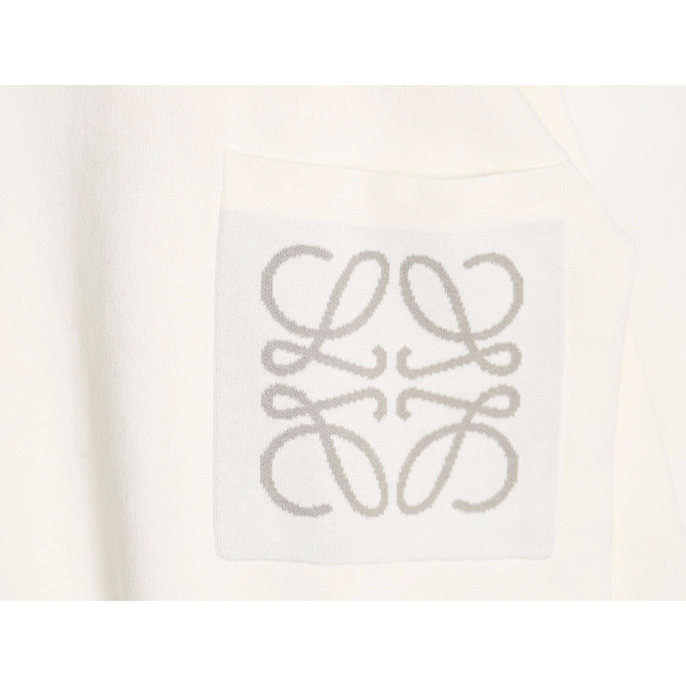 Loewe pocket jacquard sweater,Loewe Sweatshirt,Sweatshirt,APPAREL