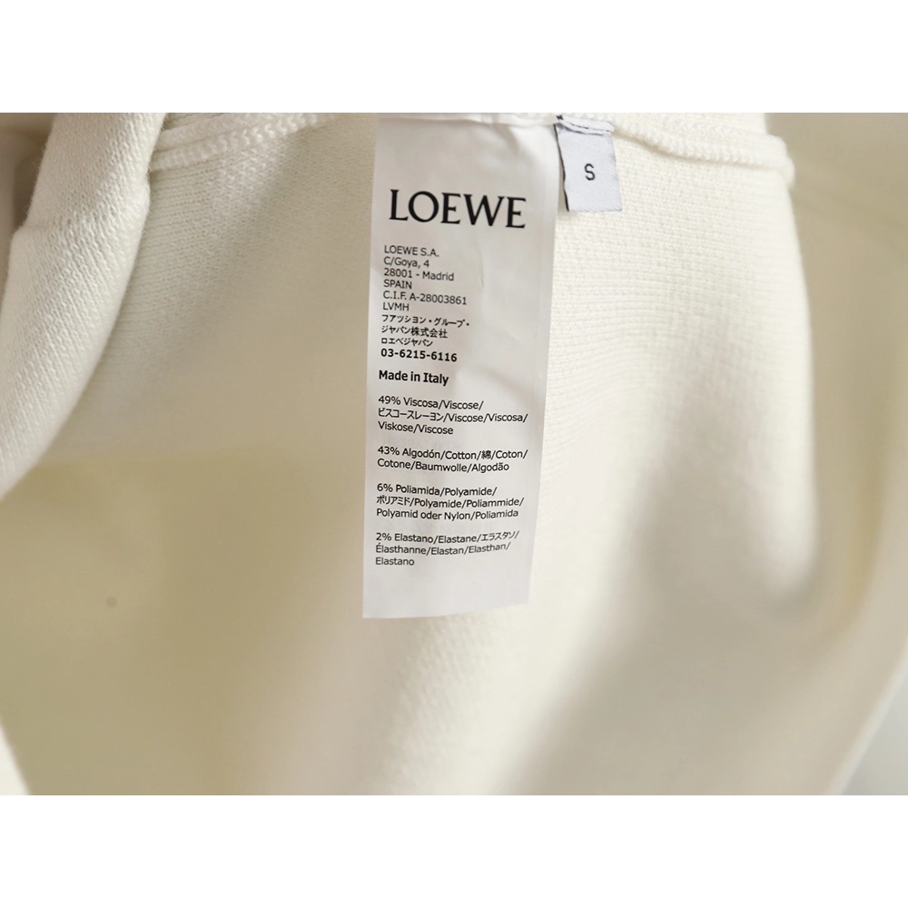 Loewe pocket jacquard sweater,Loewe Sweatshirt,Sweatshirt,APPAREL